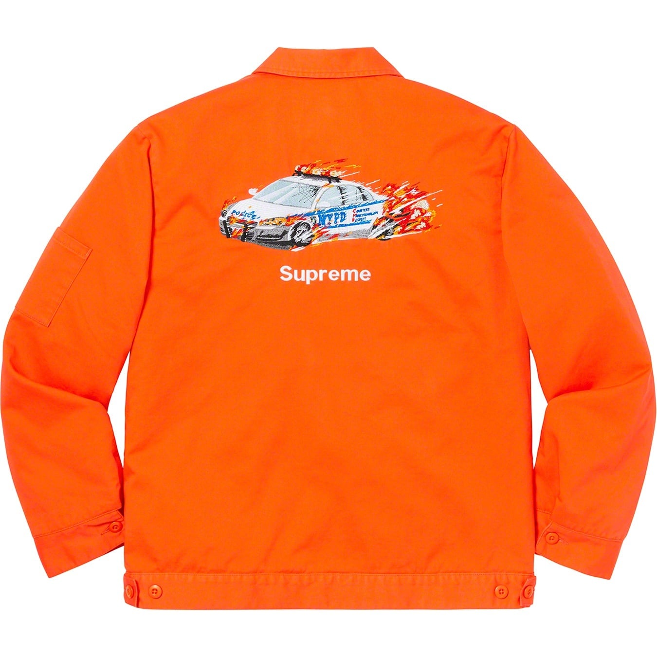 Cop Car Embroidered Work Jacket view 8